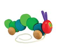 The Very Hungry Caterpillar Wooden Pull Along, Eric Carle Baby Boy or Girl Toy