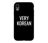 Very Korean Korea Case for iPhone XR