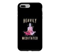 Very Meditated/Funny Meditation Yoga Beginners Design Case for iPhone 7 Plus/8 Plus