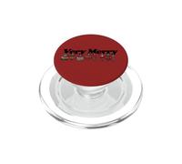 Very Merry Vintage Christmas Ornaments Illustration PopSockets PopGrip for MagSafe