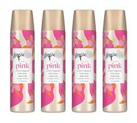 Very Pink Body Spray 75ml x Pack of 4 - Stay Fresh and Sweet Smelling - a Fine Fragrance Inspired by Orange Flower & Jasmine