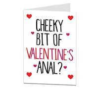 Very Rude Valentine's Day Card For Him & Her Dirty Adult Theme