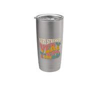 Very Stressed Very Tired Burnout Exhausted Mood - Stainless Steel Insulated Tumbler
