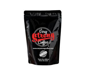 Very Strong Coffee Whole Coffee Beans - 500g 100% Robusta High Roast Twice the Caffeine Twice the Taste (Whole Beans, 500g)