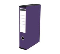 Very Strong Premium Quality Linen Box Files A4 Foolscap (Purple)
