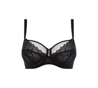 Very Supportive Underwired Bra for Women Chantelle Floral Touch Noir 105E