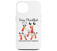 Very Thankful For Our Little Turkey Fun Thanksgiving Turkeys Case for iPhone 13