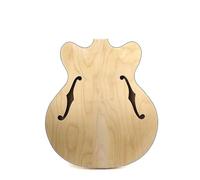 Very Thin Jazz Guitar Body Maple Plywood Back Side Solid Wood