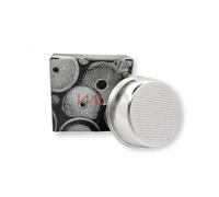verybarista IMS Pecision 14-16g Filter Basket compatible with Lelit and Ascaso 57mm group head portafilters, Silver