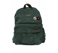 Verycos Adult Cosplay Bag Backpack Vintage Canvas Bookbag Casual Travel Tactical Daypack, Green, One Size, Daypack Backpacks