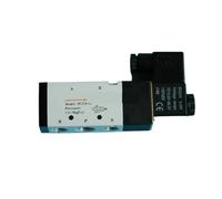 Verykom Pneumatic 4v310-08 1/4" BSP Solenoid Valves 2/5 Way Electro Magnetic Air Valve 4v31008 CV=1.4 DC 12V 24V AC 110V 220V(AC220V)