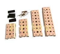 Verykom Pneumatic Solenoid Valve Manifold 4V210-08 4V220-08 Base Board Air Exhaust Plate 4V200 200M 4F 6F 8F 10F 12F(12F - 12 Station)