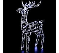 Verymerry Pre-Lit Large 85Cm Reindeer With 100 Led, Auto-Off Timer, Christmas Decoration - Cool White