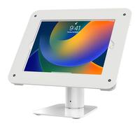 Vesa Desk Mount - CTA Simple Vesa Desk Mount with Security Enclosure for Ipad 10.2 Series, Ipad Air3, and Ipad Pro 10.5 (PAD-VPOS1W) - White