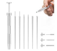 Vesavifaka 16G 18G Upgraded Piercing Kit Long Anti-slip Piercing Taper Ball Grabber Tool for Changing Jewelry - Stainless Steel Threadless/Threaded Insertion Pin, Hypoallergenic Body
