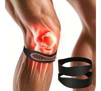 Vesavifaka 2-Pack Patellar Tendon Strap, Patellar Band for Supporting Tendinitis Pain, Knee Strap for Men Ladies, Patellar Support Band for Football Basketball Running Tennis