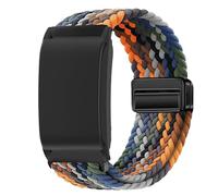 VESECCON Woven Nylon Strap with Full Coverage Case for Whoop 5.0/4.0, Matte Finish Enclosure and Magnetic Clasp, Breathable Sport Band Replacement Kit (Camouflage)