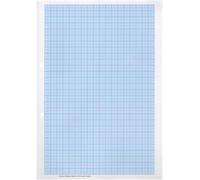 Vesey Gallery A4 metric graph paper. 1mm, 5mm, 10mm Ream of 200 Sheets Pre Punched