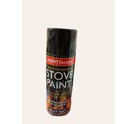 Vesey Gallery Black Wood Burner Stove Paint. High Temperature Tolerant. 400ml