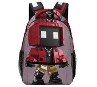 VesFy Cute Robot Kids Children School Backpack Sci-fi High Capacity Schoolbag 3D Printed Adjustable Shoulder Strap Bookbag Daypack School Girls Boys One Size
