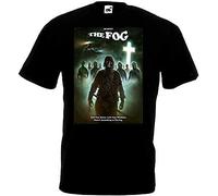 VesFy The Fog v7 T-Shirt Movie Poster Horror John Carpenter Men's Size XL Black