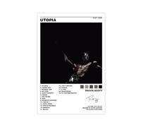 VesFy Travis Poster Scott Utopia Album Cover Poster 9 Canvas Poster Bedroom Decor Sports Landscape Office Room Decor Gift Unframe-style 08x12inch(20x30cm)