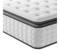 Vesgantti 4FT Small Double Mattress, 10.6 Inch Pocket Sprung Mattress Small Double with Breathable Foam and Individually Pocket Spring - Medium,