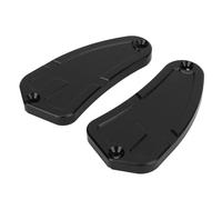 VESHENVEN Aluminum Alloy Front Brake Clutch Fluid Reservoir Cover Cap, Replacement for MV Agusta BRUTALE 750 910 920 1090RR, CNC - Machined Motorcycle Reservoir Cap Kit (Black)