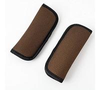 Veshow A Pair Soft Baby Child Harness Car Seat Belt Strap Covers Safety Shoulder Pad Protection Cushion for Infant Stroller Pushchair Seat belt(Brown)
