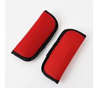 Veshow A Pair Soft Baby Child Harness Car Seat Belt Strap Covers Safety Shoulder Pad Protection Cushion for Infant Stroller Pushchair Seat belt(Red)