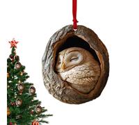 Vesidoloy Animal Wall Decorations,2D Acrylic Realistic Animal Ornaments Decor - Colorful Festive Pendant Portable Decorations for Holiday Tree Mobile Phones Car Wall Home Friends Family