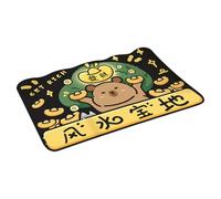 Vesidoloy Bathroom Rugs Non Slip Washable | Absorbent Cute Bath Mat With Capybara Design | Shower Rug For Kitchen Outdoor Hotel Spa RV Senior Kids Vanity Restroom Guest