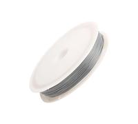 Vesidoloy Beading Wire,Steel Beading Wire for Jewelry Making | Craft Supplies Stringing Thin Cord for Women Men Beginner Crafting Projects Bracelet Necklace Floral Decorations Holiday