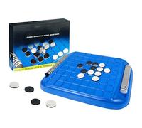 Vesidoloy Chess Board for Kids Black and White - Board Game - Strategy Portable Design for Travel Night Party School Teens Family 2-Player