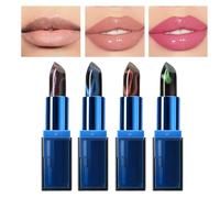 Vesidoloy Color Changing Lip Balm - 4X Tinted Lip Balm - Long-Lasting Lightweight Nourishing Moisturizer for Daily Makeup Natural Look