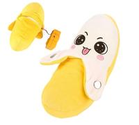 Vesidoloy Interactive Music Plush Toy - 15cm Interactive Banana Musical Sensory Toy, Cute Touch Activated Banana Plushs Toys with Sounds, for Boys Girls Birthday Holiday Present
