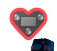 Vesidoloy LED Car Ambient Light - Love Heart Shape Neon LED Window Light | Decorative Neon Lighting Enhances Vehicle Door Ambiance Party Automotive Motorcycle Truck