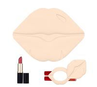 Vesidoloy Lipstick Holder Phone Case,Silicone Device 360 Degree Rotation with Mirror,Lipstick Cases for Smartphones | for Home Travel Family Girl Mother Girlfriend Wife