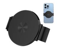 Vesidoloy Phone Clamp for Magnetic Mount | Cell Phone Back Clamp with Strong Magnet - Non-Slip Shock-Absorbing Metal Plate for Dashboard Selfie Home Library Dormitory