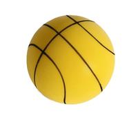 Vesidoloy Silent Basketball - Noiseless Basketball Indoor Training Ball, Uncoated High-density Foam Practice Balls, for Quiet Dribbling and Indoor Training