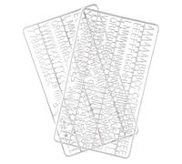 Veskaoty 3/4 Inch Letters for Flet Letter Boards,300 Pieces Including Letters, Numbers & Symbols for Changeable Plastic Message Boards (White)