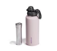 Vesmoon Vessence Tea Infuser Bottle - 32 Oz Insulated Loose Leaf & Fruit Infuser Bottle | Leak Proof with FlowSip Lid