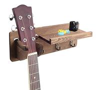 Vesone Guitar Holder Wall Mounted, Wooden Window Commodity Shelf, Easy To Install Storage Shelving Bookshelf for Woodens, Plants, Oils