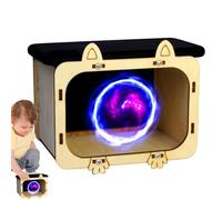 Vesone Home Cinema Projector | Wooden Cinema Theater Display Stands - Mobile Smartphone Hologram, Cinema Theater Experience, Display Stands Projector For Corporate Product Display