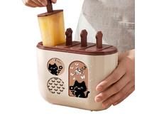 Vesone Ice Pop Mold,Easy Release Reusable DIY Cute - Freezer Pop Maker | for Beginners Professionals, Home Bakery Picnic Family Gatherings