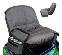 Vesone Riding Mower Seat,Riding Tractor Outdoor Lawn Mower Seat | Insulated Drink Bag Design Seat Protective Tool for Most Lawnmowers or Tractors without Armrests