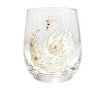 Vesone Stemless Wine Glasses Animal Floral Patterns Aesthetic Glass Cup