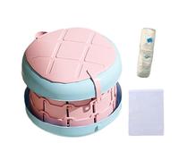 Vesone Travel Potty for Kids - Foldable Kids Potty Car Travel Toilets - Splashing Guard, Quick Cleaning, Travel Potties with Garbage Bags for Children Car Traveling
