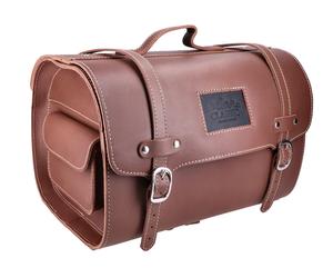Vespa 150 VBB1T Brown Leather Luggage Rack Case 26 litre