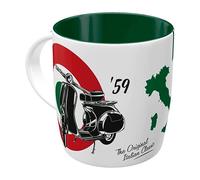 Nostalgic-Art Retro Coffee Mug 330ml Vespa - The Italian Classic - Gift Idea for Scooter Fans Original Licensed Product (OLP) Ceramic Mug Vintage Design